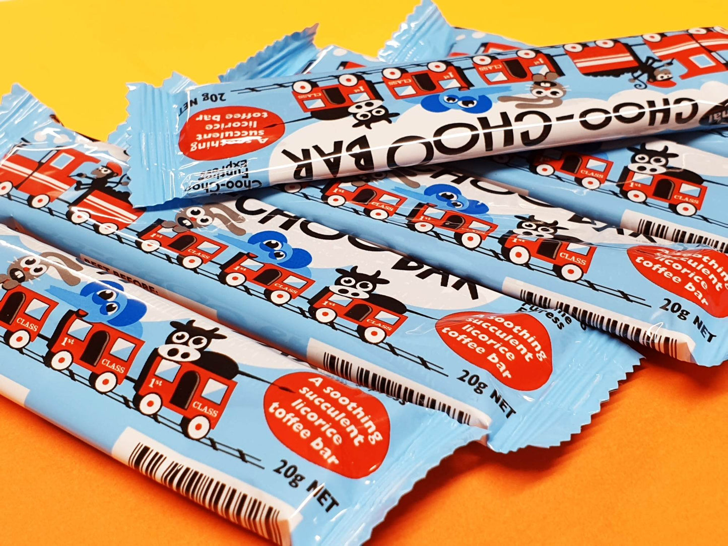 Licorice Choo Choo Bars