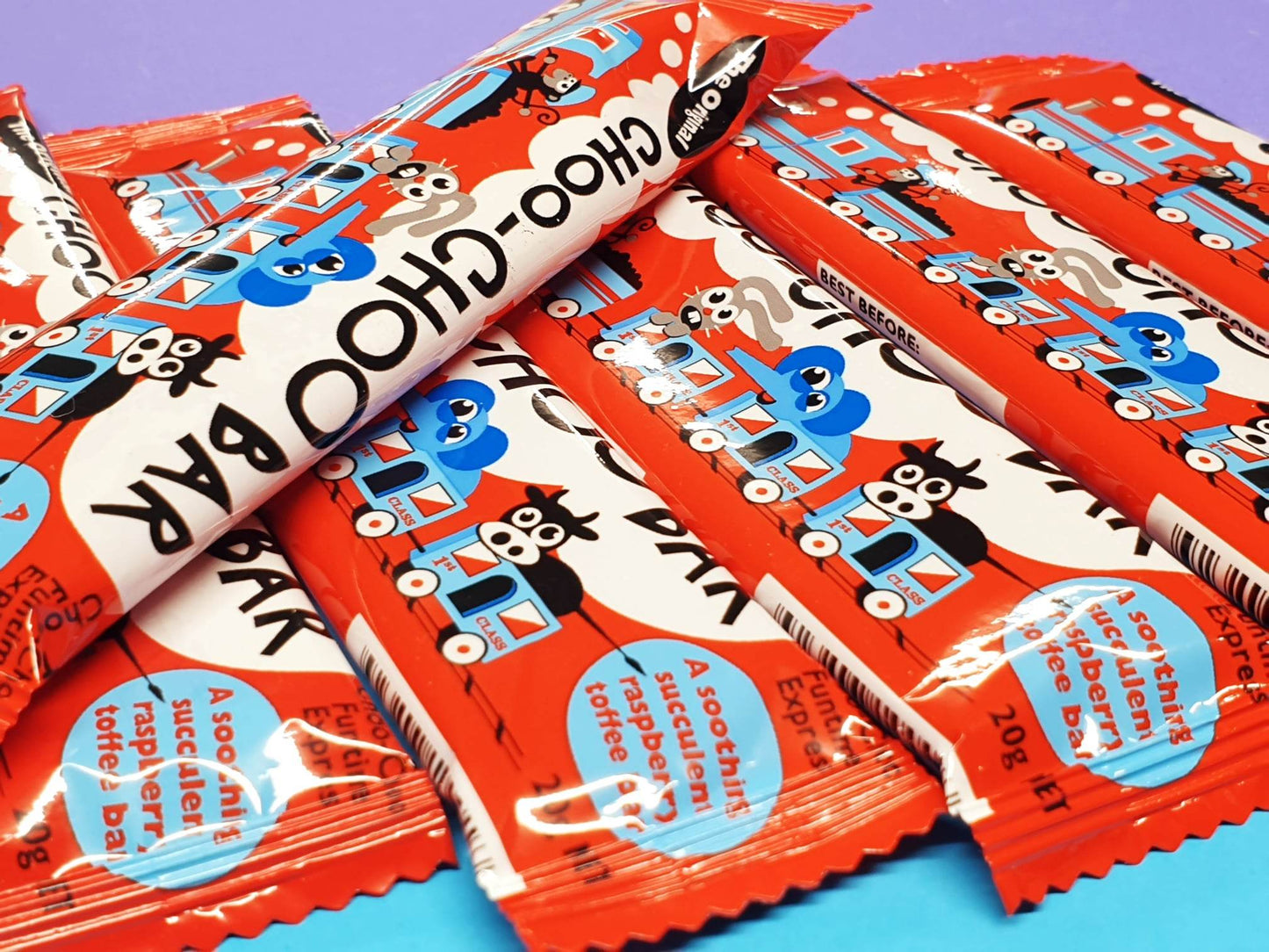 Raspberry Choo Choo Bars