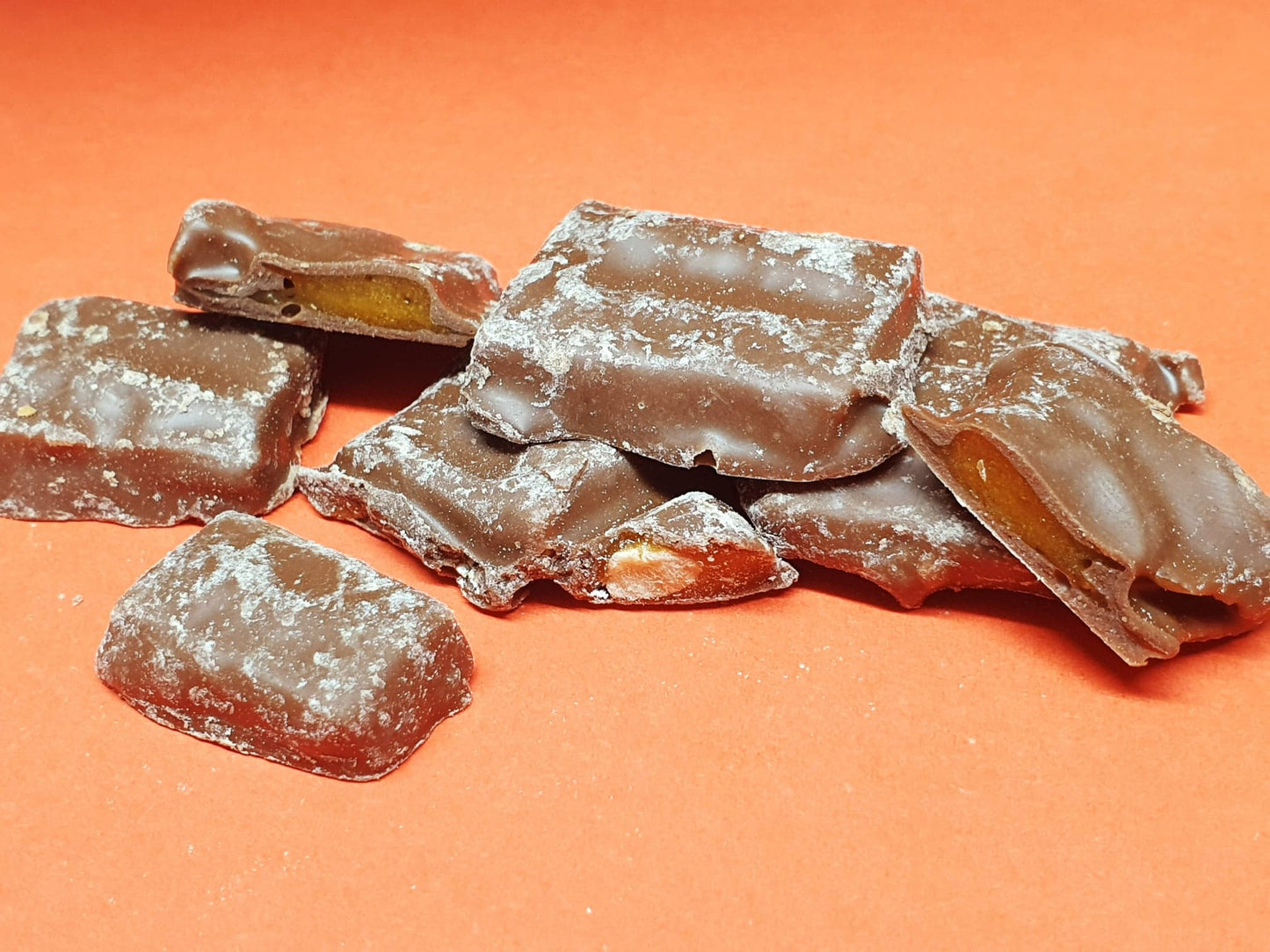 Chocolate Coated Peanut Brittle