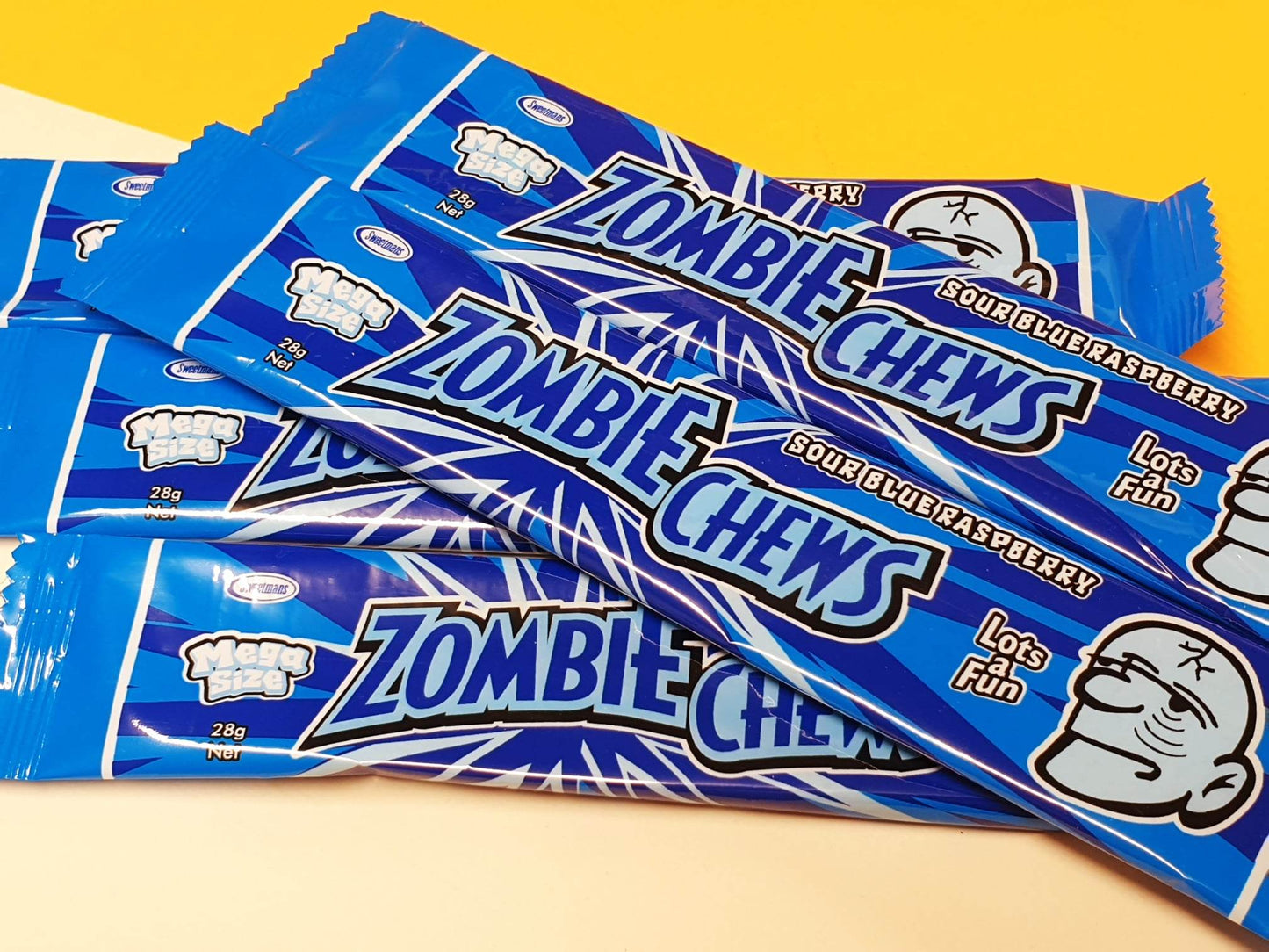 Zombie Chew Sour Blue Raspberry