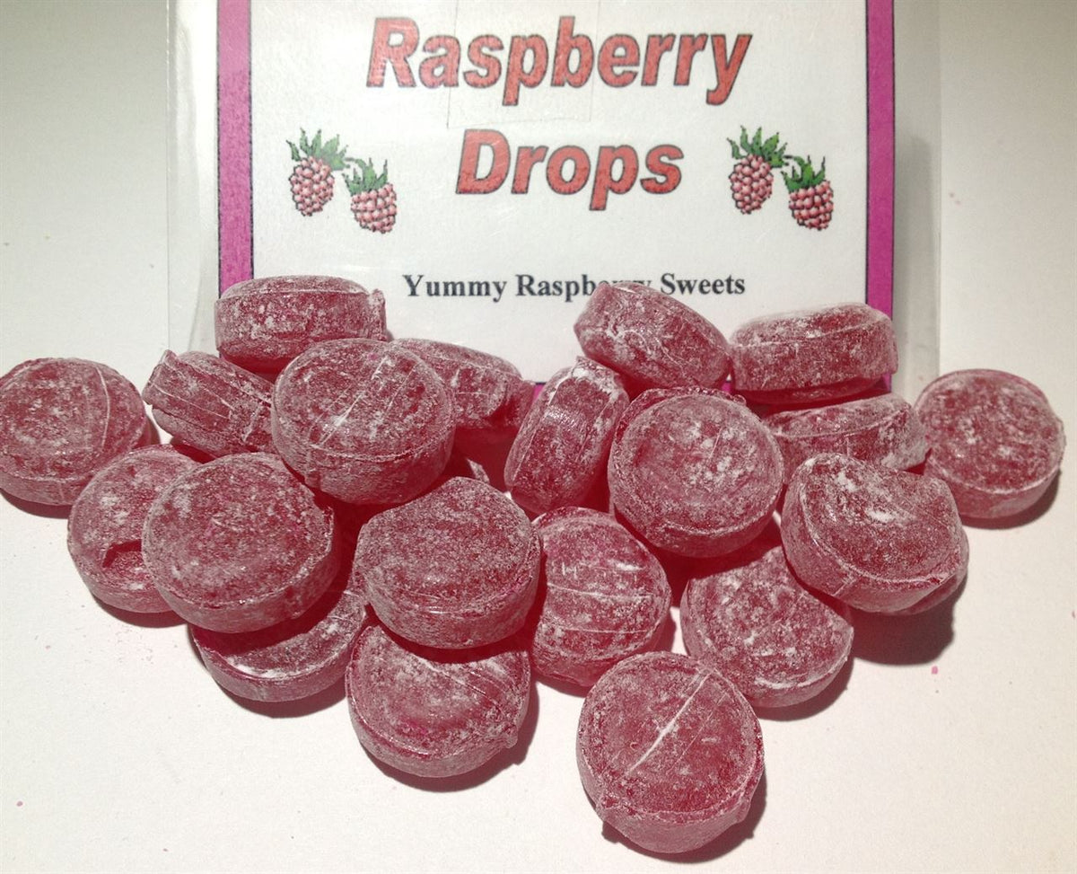 Drops Rosy Raspberry Raspberry Drops – Hahndorf Sweets