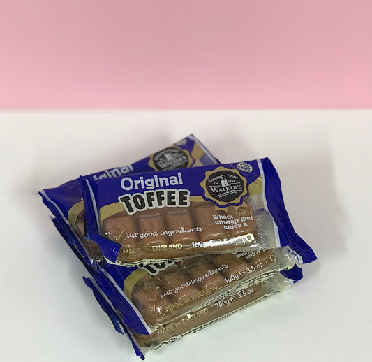 Picture of Walker's Original Tray Toffee 100g
