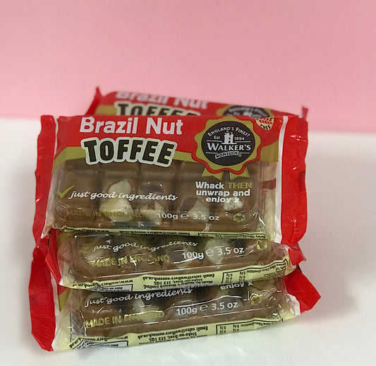 Picture of Walker's Brazil Nut Tray Toffee 100g