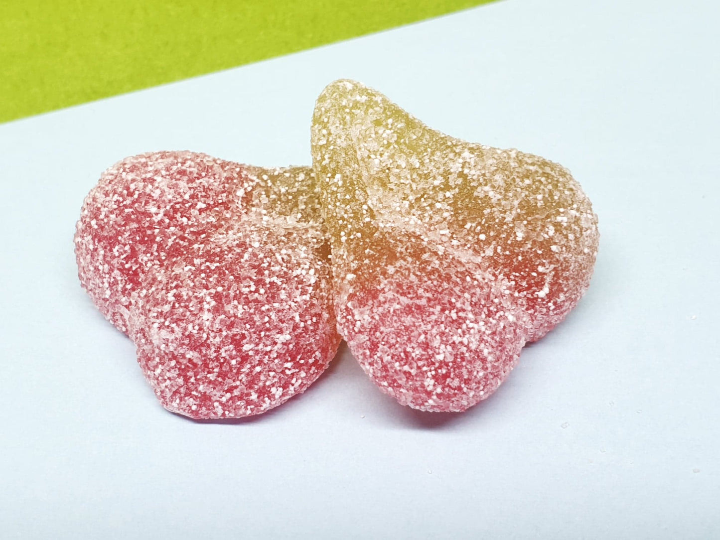 Sour Fizzy Twin Cherries