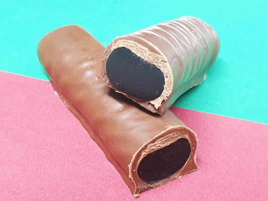 Milk Chocolate Licorice Log