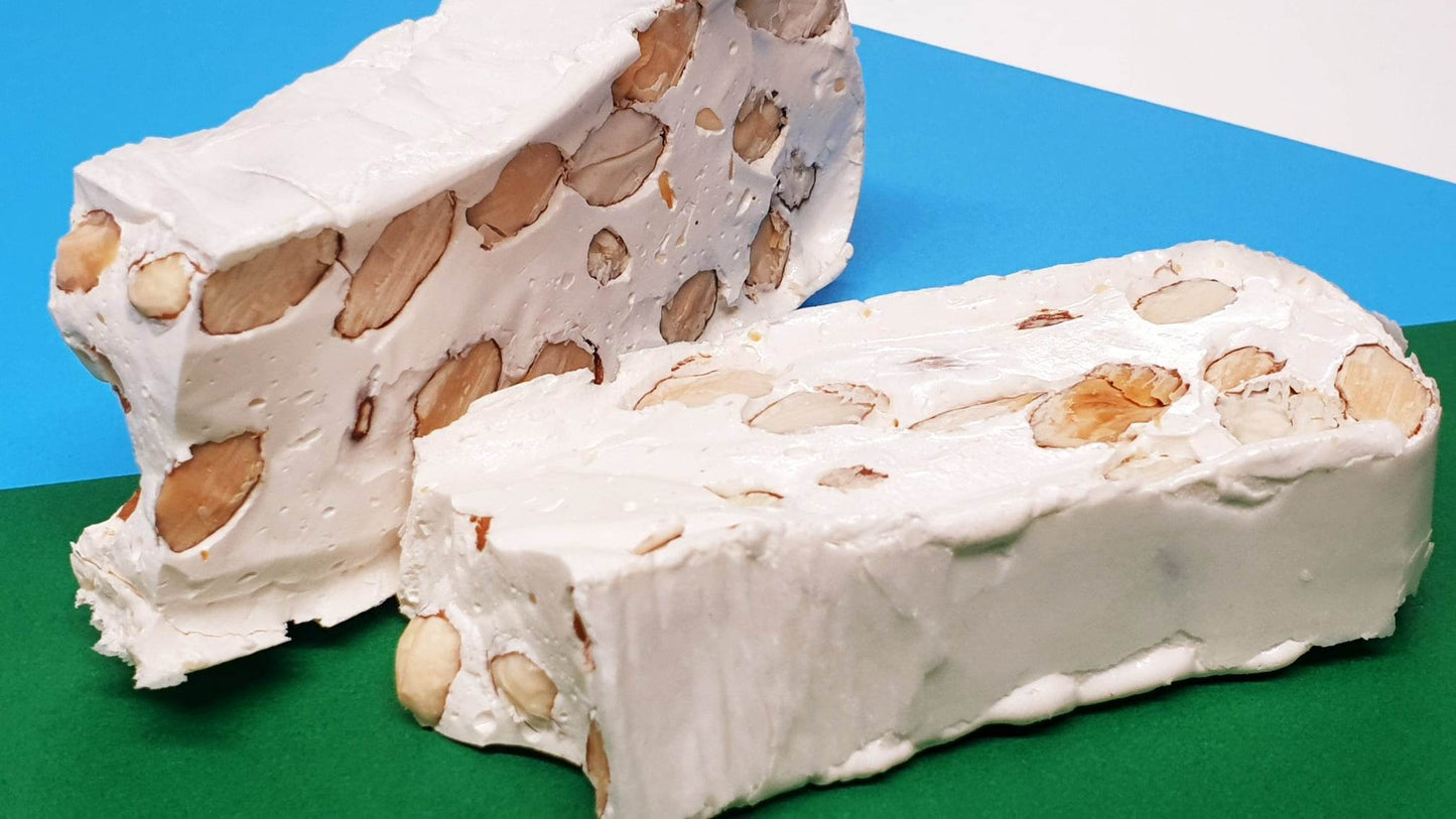 Chewy Almond & Honey Nougat